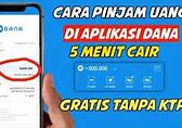 Cara Meminjam Uang Di Dana Dompet Digital